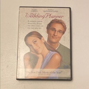 The Wedding Planner DVD - Black Case